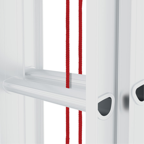 Jobsite Series Extension Ladder, 200 lbs. Cap., 24' H, Grade 3 WestPier