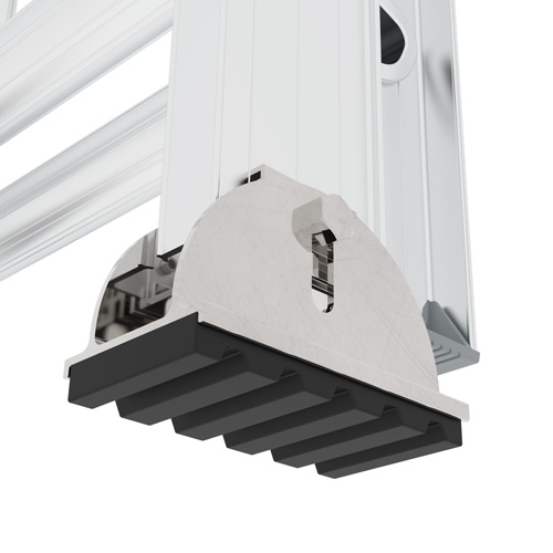 Jobsite Series Extension Ladder, 225 lbs. Cap., 32' H, Grade 2 WestPier