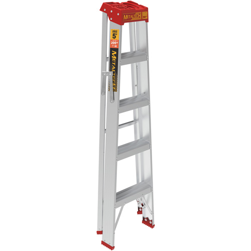 Step Ladder, 5', Aluminum, 200 lbs. Capacity, Type 3 WestPier