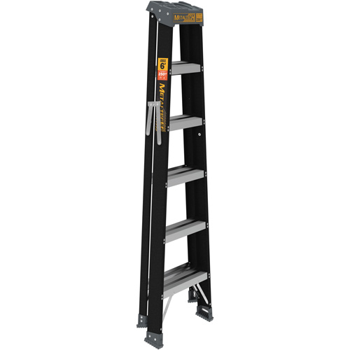 Step Ladder, 6', Fibreglass, 250 lbs. Capacity, Type 1 WestPier