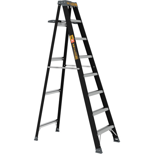 Step Ladder with Paint Tray, 8', Fibreglass, 250 lbs. Capacity, Type 1 WestPier
