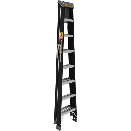 Step Ladder with Paint Tray, 8', Fibreglass, 250 lbs. Capacity, Type 1 WestPier