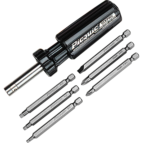 Sixpac Plus Multi-Bit Screwdrivers WestPier