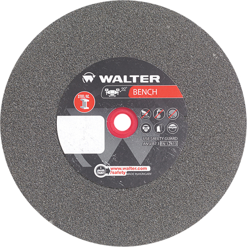 Bench Grinding Wheels, 8" x 1-1/4", 1" Arbor, 1 WestPier