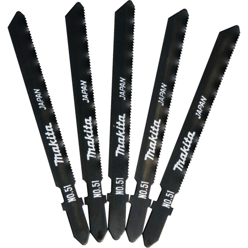 Lame de scie sauteuse, Acier rapide, Tige en T, 3-1/2" lo, 24 dents par pouce WestPier