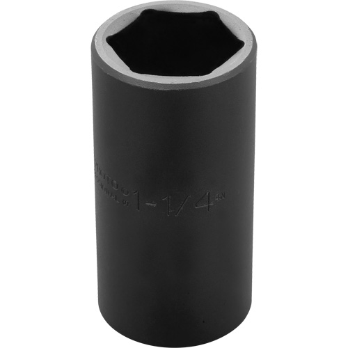 Douille, Chocs, 1-1/4", Prise 1/2", 6 pans, Profond WestPier
