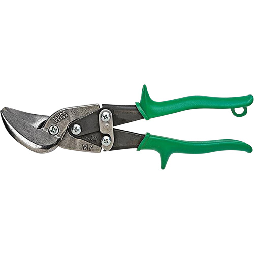 Metalmaster&reg; Offset Snips, 1-1/4" Cut Length, Straight/Right Cut WestPier