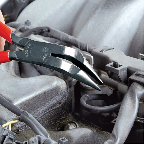 8" Long Nose 70° Angled Pliers without Cutter WestPier