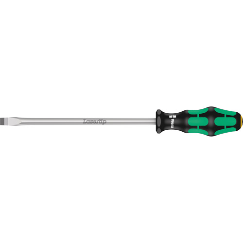 Tapered Slotted Screwdriver, 3/8", 12" L, Plastic Handle WestPier