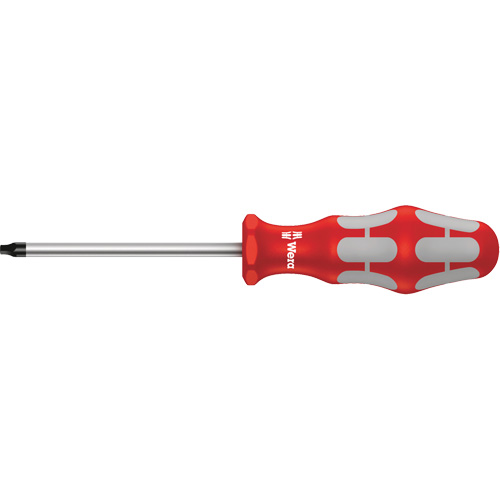 Tournevis carr&eacute;, Tige de #4, Ronde, 12-1/4" lo, Prise en Plastique WestPier