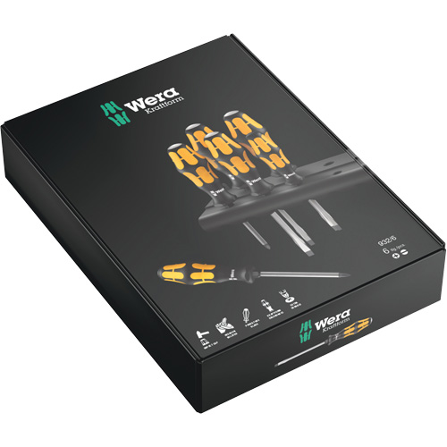 Series 900 Screwdriver set Chiseldriver & Rack, 6 Pcs. WestPier