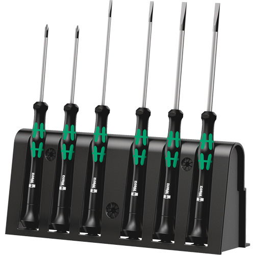 Micro Series Screwdriver Set with Rack, 6 Pcs. WestPier
