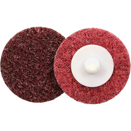 Disque de conditionnement de surface &agrave; remplacement rapide Standard Abrasives, 2" dia., Grain Moyen, Oxyde d'aluminium WestPier