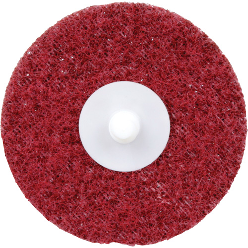 Disque de conditionnement de surface &agrave; remplacement rapide Standard Abrasives, 3" dia., Grain Moyen, Oxyde d'aluminium WestPier