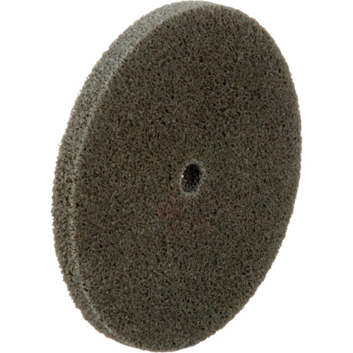 Standard Abrasives Unitized Wheel, 3" x 1/4", 1/4" Arbor, Fine Grit, Aluminum Oxide WestPier