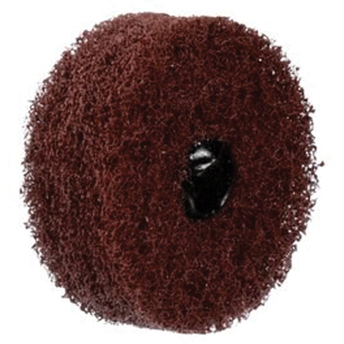 Meule Buff & Blend Standard Abrasives, 3" dia. x 3" la, Arbre 1/4", Oxyde d'aluminium WestPier