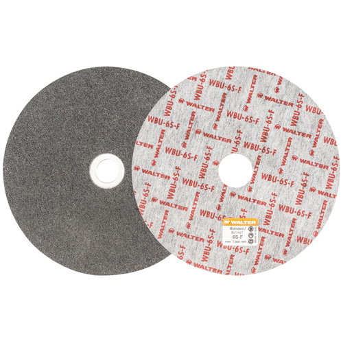 Blendex U Finishing Wheel, 6" Dia., 6SF Grit, Silicon Carbide WestPier