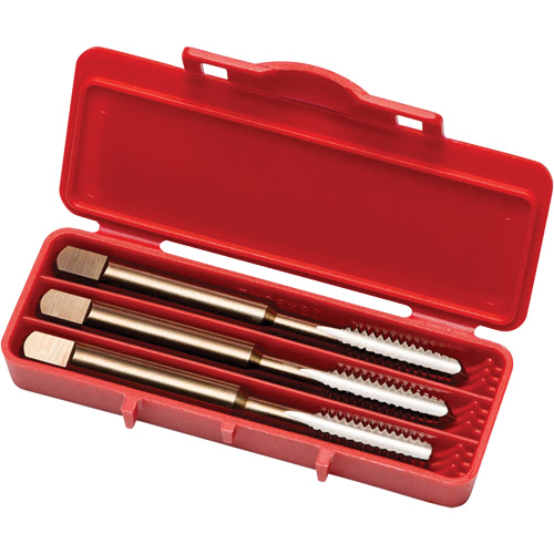 General Purpose Hand Tap Set, High Speed Steel, 1/2"-13 Thread WestPier