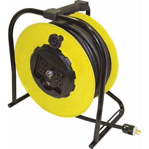 Hand-Wind Electric Cable Reels, 12", 15 A WestPier