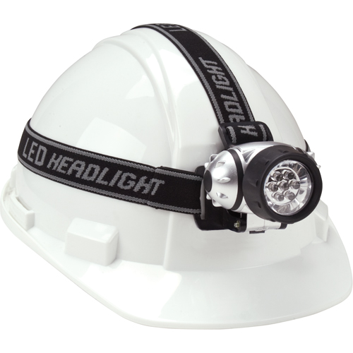 Headlamp, LED, 28 Lumens, 20 Hrs. Run Time, AAA Batteries WestPier