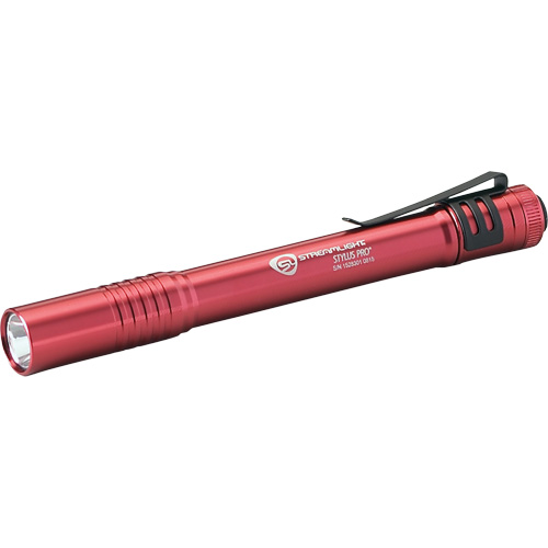 Stylus Pro&reg; Pen Light, LED, 100 Lumens, Aluminum Body, AAA Batteries, Included WestPier