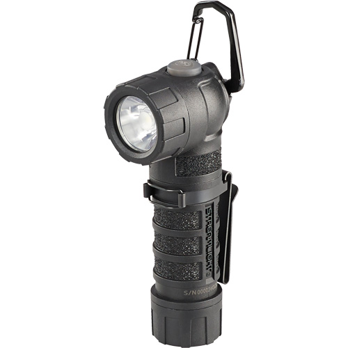 PolyTac&reg; 90 X Right Angle Flashlight, LED, CR123A Batteries, Polymer WestPier