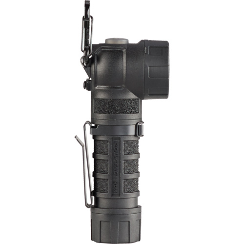 PolyTac&reg; 90 X Right Angle Flashlight, LED, CR123A Batteries, Polymer WestPier