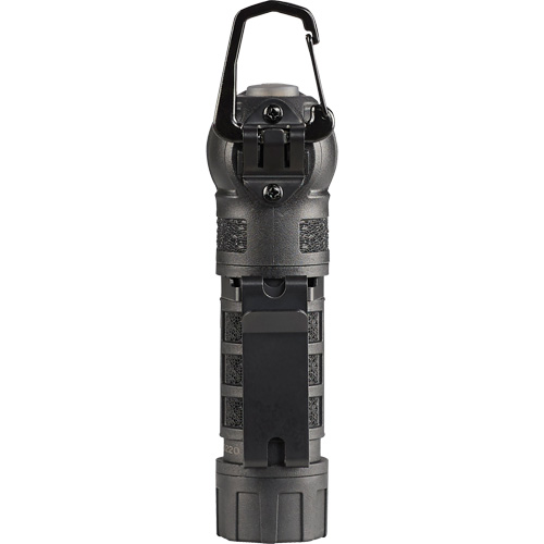 PolyTac&reg; 90 X Right Angle Flashlight, LED, CR123A Batteries, Polymer WestPier