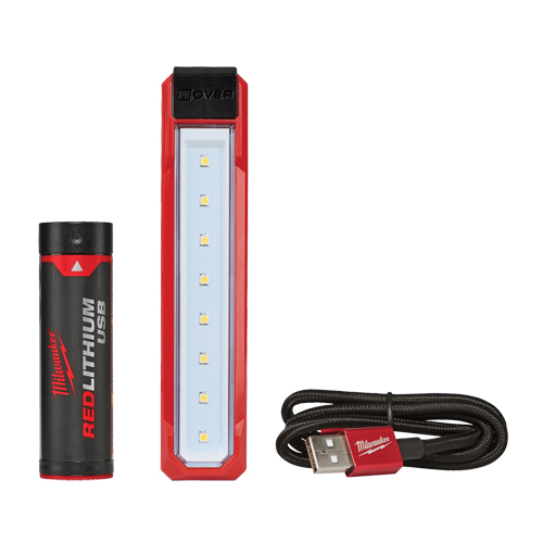 Projecteur de poche USB Rover, DEL, 445 lumens, 2 hres de fonctionnement, Bloc-pile Rechargeable, Plastique WestPier