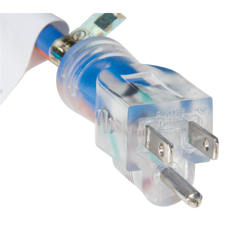 Cordon rallonge en caoutchouc TPE avec indicateur lumineux, Toutes saisons, SJEOW, AWG 12/3, 15 A, 3 prise(s), 50' WestPier