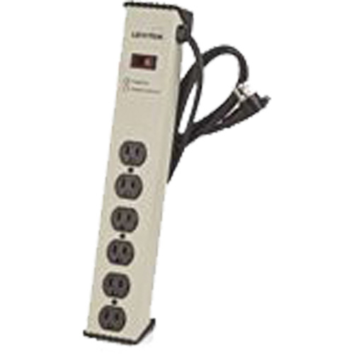 Barre de limiteur de surtension, 6 Prises, 900 J, 1500 W, Cordon 6' WestPier
