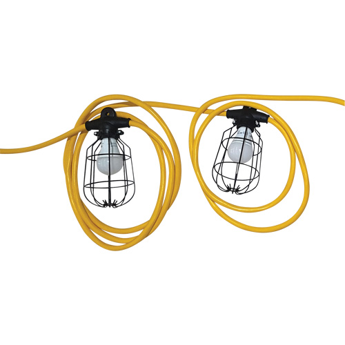 Chaînes de lumi&egrave;res DEL, 5 Lumi&egrave;res, 600" lo, Boîtier en M&eacute;tal WestPier
