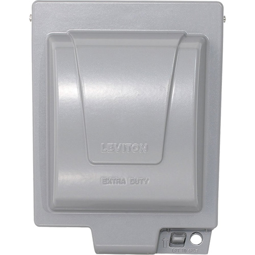 Extra-Duty GFCI & Decora&reg; Wallplate Cover WestPier