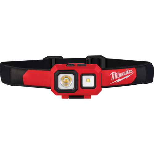 Lampe frontale projecteur et diffuseur, DEL, 450 lumens, 2 hres de fonctionnement, piles AAA WestPier