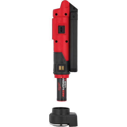 B&acirc;ton lumineux USB Redlithium avec aimant, Crochet/Magn&eacute;tique, Rechargeable, 550 lumens WestPier