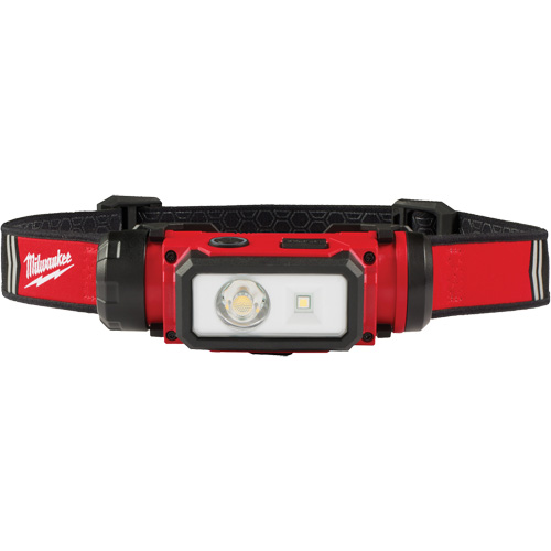 Lampe frontale pour casque de s&eacute;curit&eacute; USB REDLITHIUM, DEL, 600 lumens, 5 hres de fonctionnement, piles Rechargeable WestPier