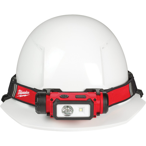 Lampe frontale pour casque de s&eacute;curit&eacute; USB REDLITHIUM, DEL, 600 lumens, 5 hres de fonctionnement, piles Rechargeable WestPier