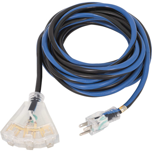 JLEC-1450 Contractor Grade Extension Cord, Indoor/Outdoor, SJTOW, 14 AWG, 15 A, 50' WestPier