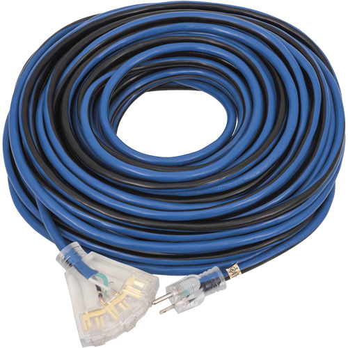 JLEC-12100 Contractor Grade Extension Cord, Indoor/Outdoor, SJTOW, 12 AWG, 15 A, 100' WestPier