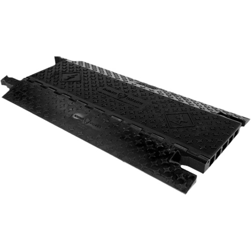 Cable Protector, 5 Channels, 36" L x 19.8" W x 2" H WestPier