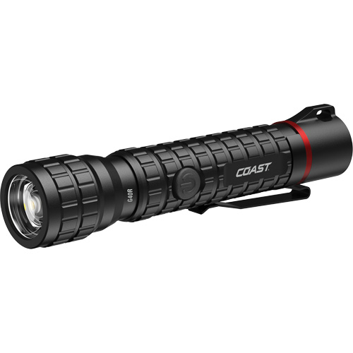 G40R Waterproof Flashlight with Twist Focus, LED, 650 Lumens, Rechargeable Batteries WestPier
