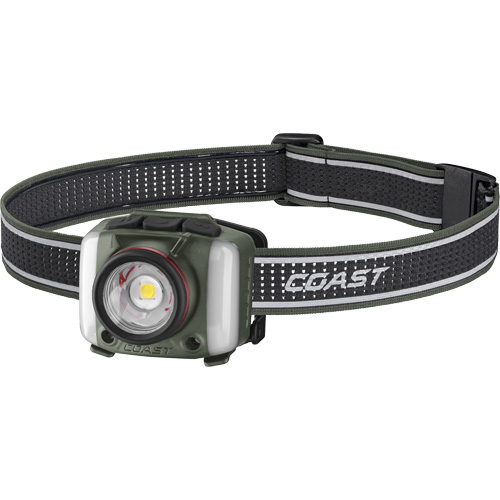 FL97R Tri-Colour Headlamp with Twist Focus & Voice Activation, LED, 830 Lumens, 2 Hrs. Run Time, Rechargeable Batteries WestPier