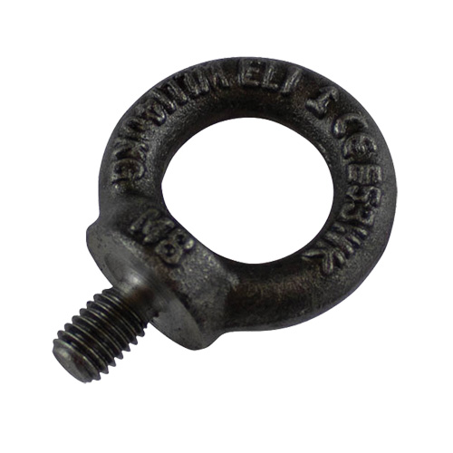 Eye Bolt, 1/8" Dia., 1/2" L, Uncoated Natural Finish, 300 lbs. (0.15 tons) Capacity WestPier