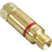 Flashback Arrestors - Oxy/Fuel Gas, Fuel Gas (red)/Oxygen (green), Regulator Adaptor Style WestPier