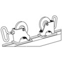 Adjust-A-Rolls&reg; Stand, 2000 lbs. Load Capacity, 36" Pipe Capacity WestPier