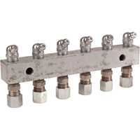 5-3/4" Long Header Block, 1/8" Thread WestPier