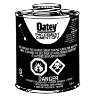 PVC Heavy-Duty Cement, 946 ml, Brush-Top Can, Grey AB424 | WestPier