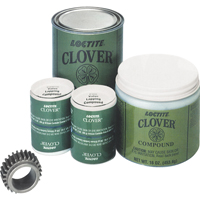 M&eacute;lange de graisse au carbure de silicium Clover, Grain 220, Carbure de silicium, 1 lb WestPier