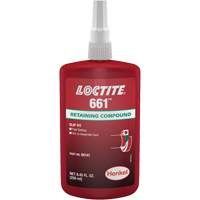Compos&eacute; de retenue Loctite 661, 250 ml, Bouteille, Jaune WestPier
