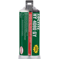 HY 4080 GY Structural Repair Hybrid Adhesive, Two-Part, Dual Cartridge, 50 g, Grey WestPier